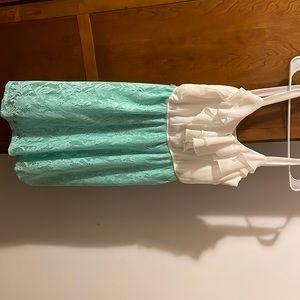 Mint and White Maurices dress